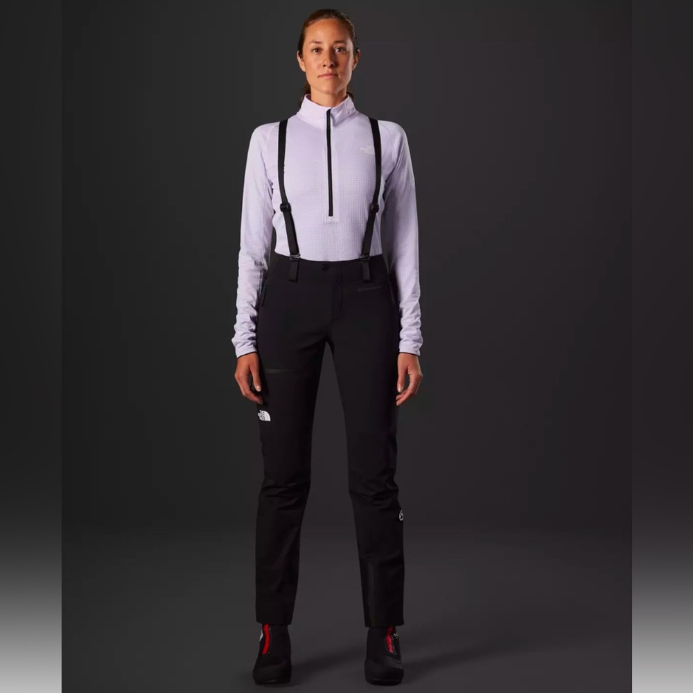 Women’s The North Face XS Summit Series Ski bib snow bib Gore-Tex  flared leg.